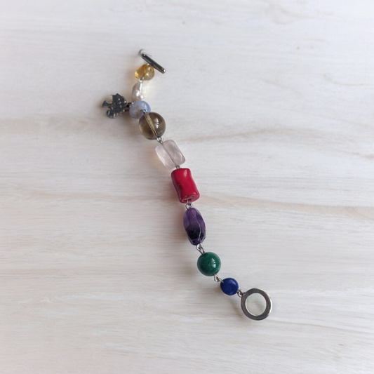 Mix Crystal Chunky Bracelet