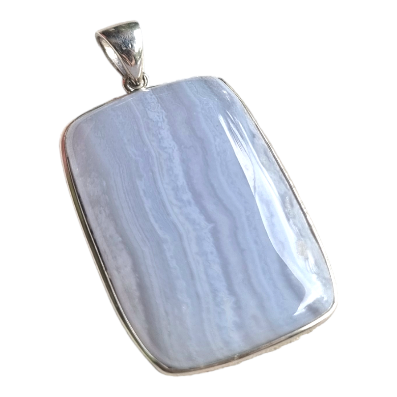 Blue Lace Agate Pendant