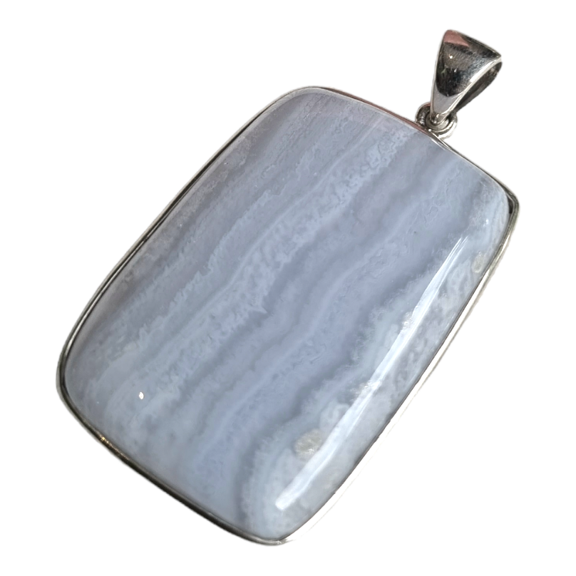 Blue Lace Agate Pendant