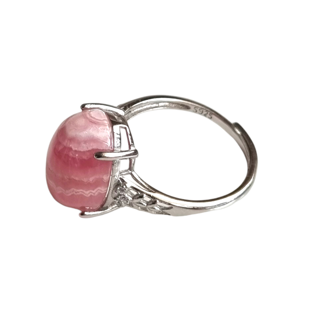 Rhodocrosite Ring