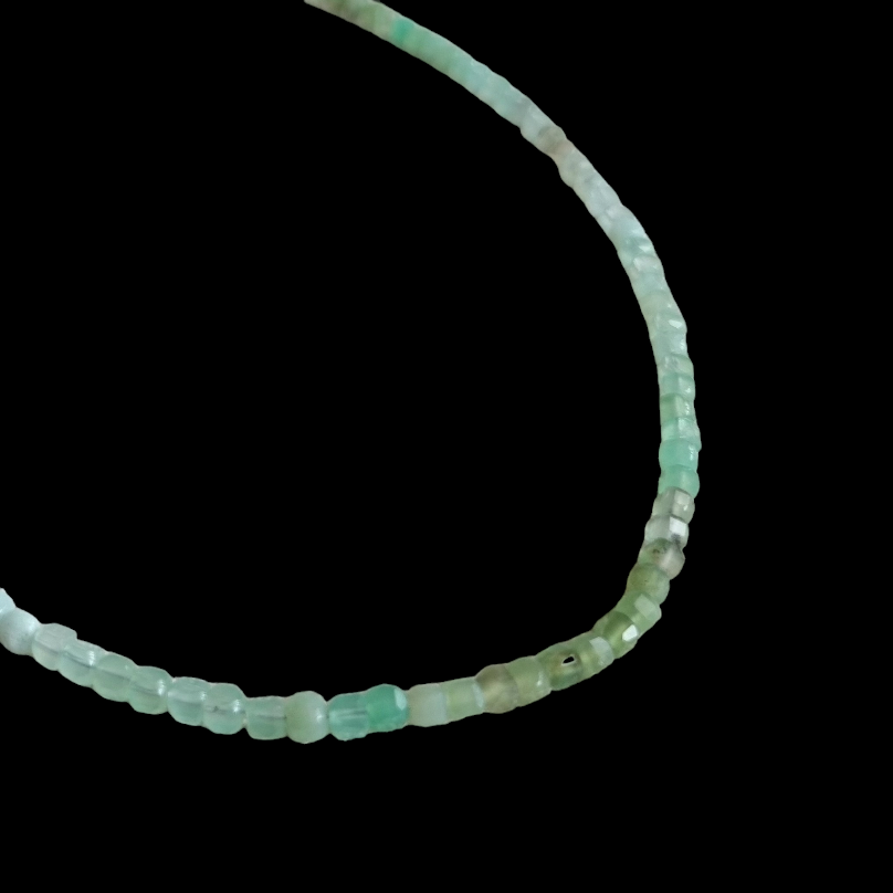 Chrysoprase necklace