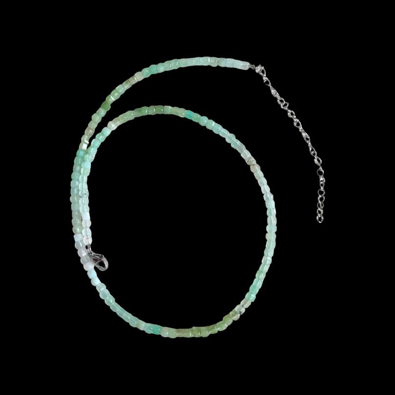 Chrysoprase necklace