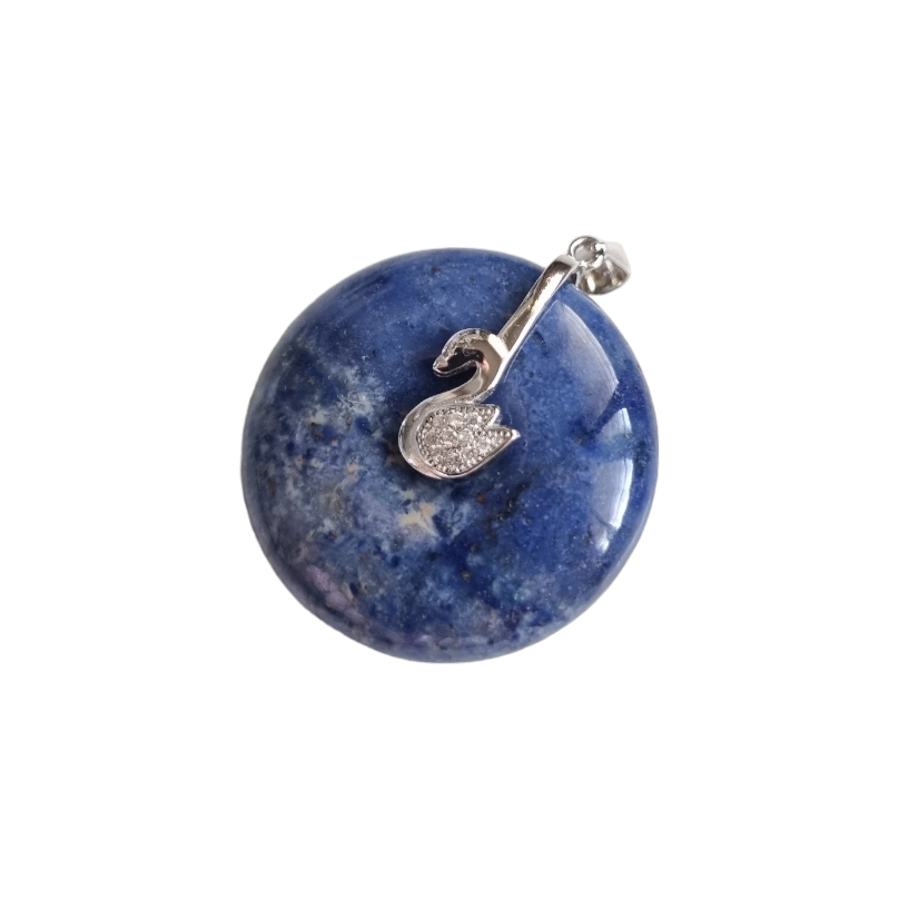 Dumorterite Donut Pendant