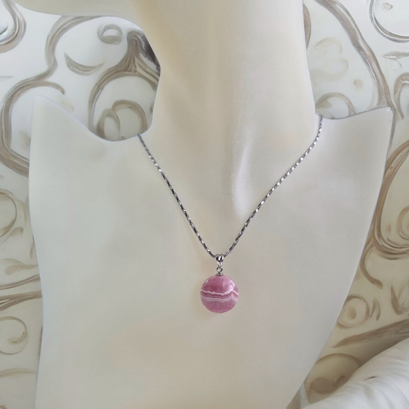 Rhodocrosite Pendant
