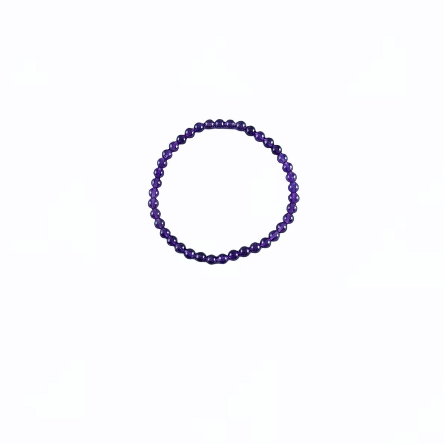 Amethyst Bracelet Extra Small Bead Size