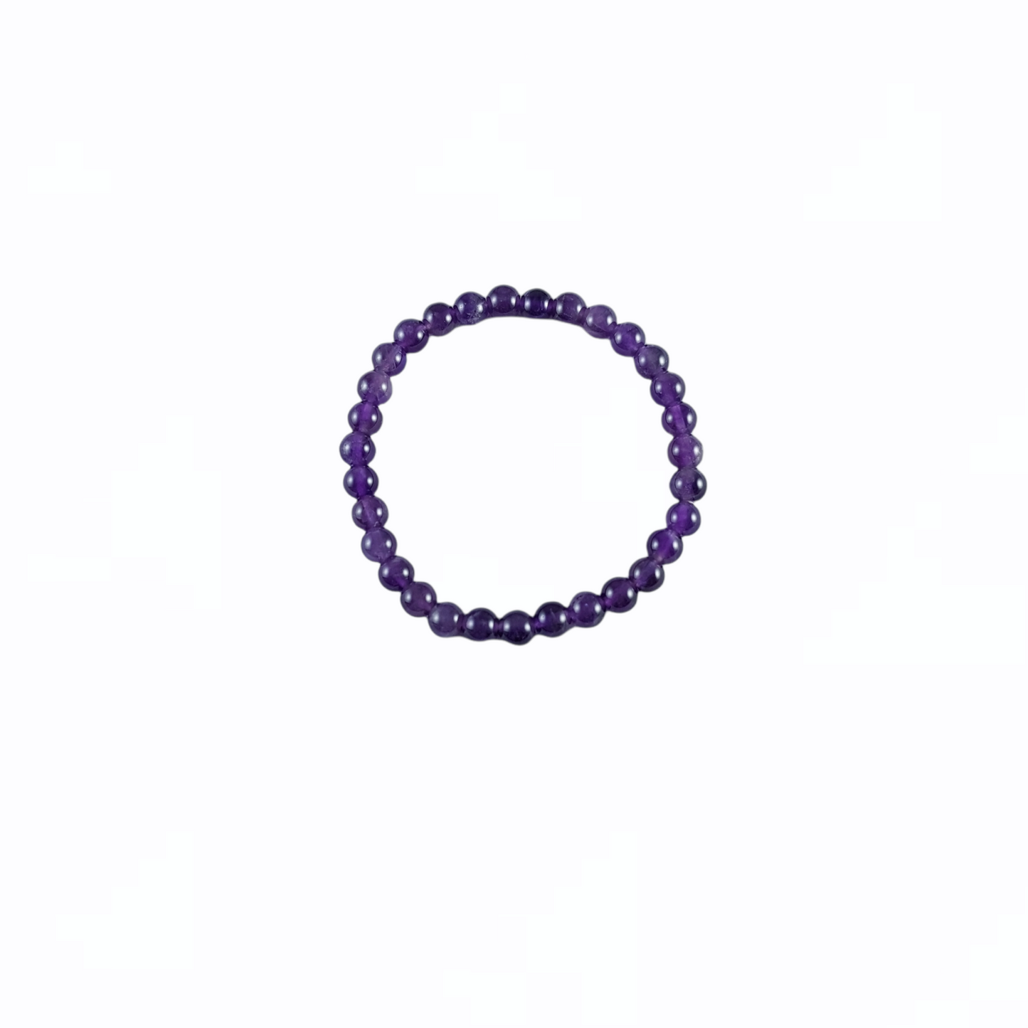 Amethyst Bracelet Small Bead Size