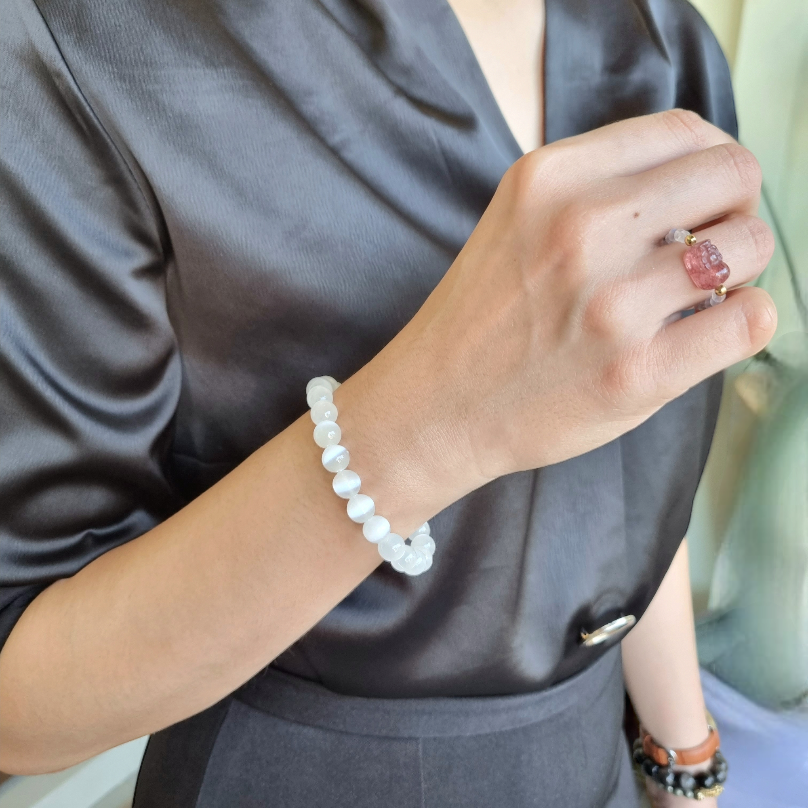Selenite Bracelet