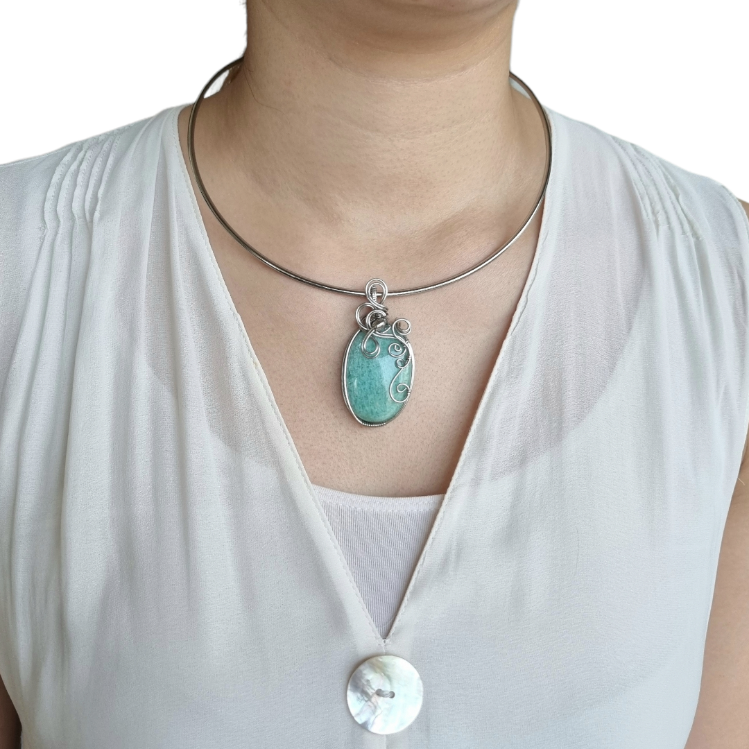 Amazonite Pendant
