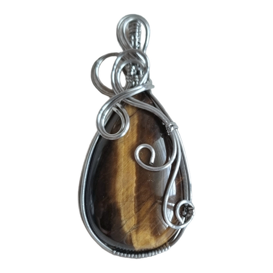 Yellow Tiger Eye Pendant