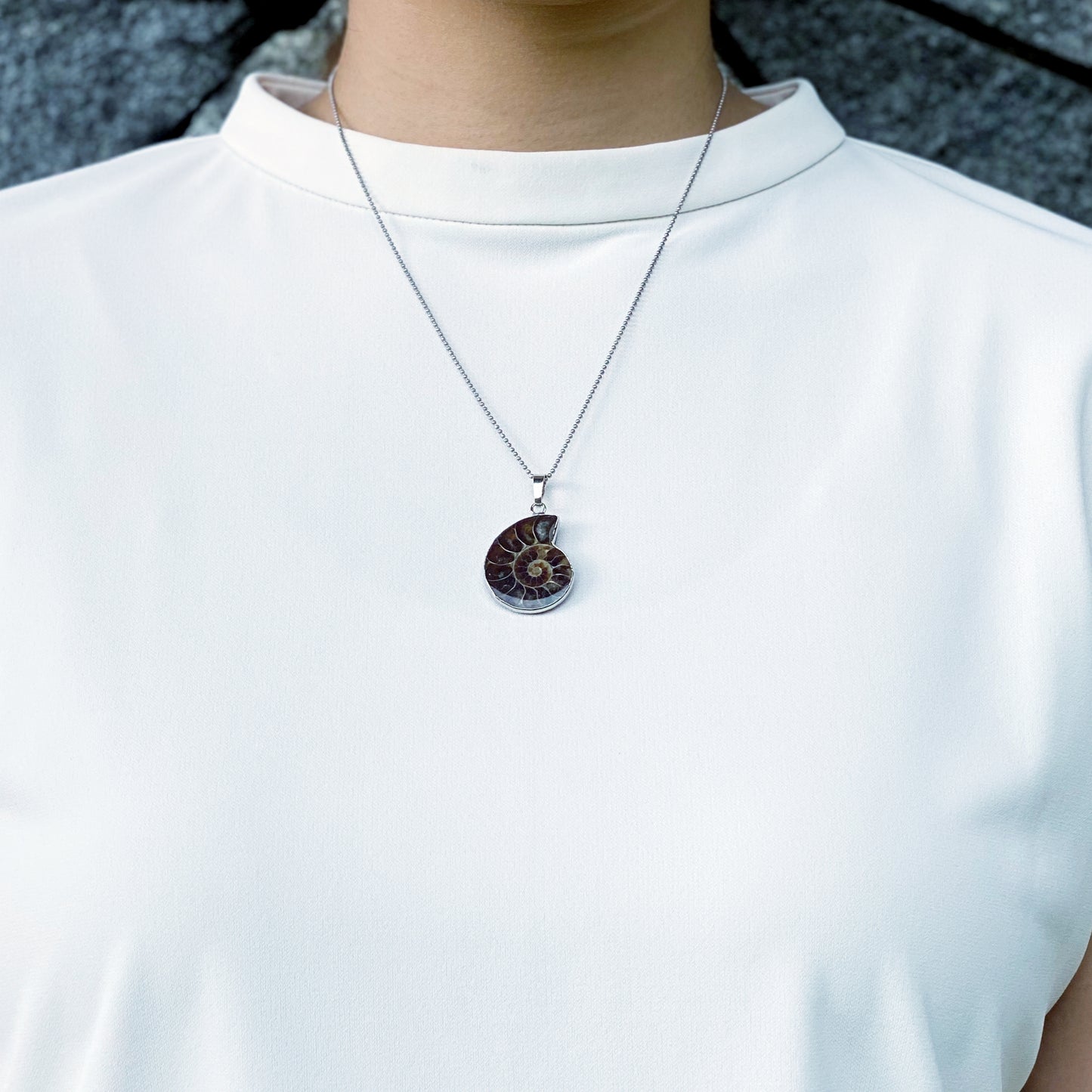 Ammonite Pendant SmallX