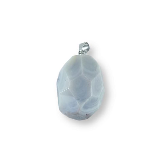 Botswana Agate Irregular Shaped Pendant