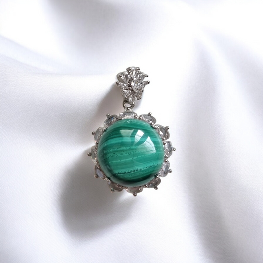 Malachite pendant