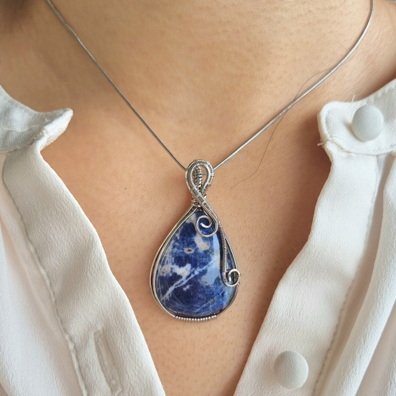 Sodalite pendant