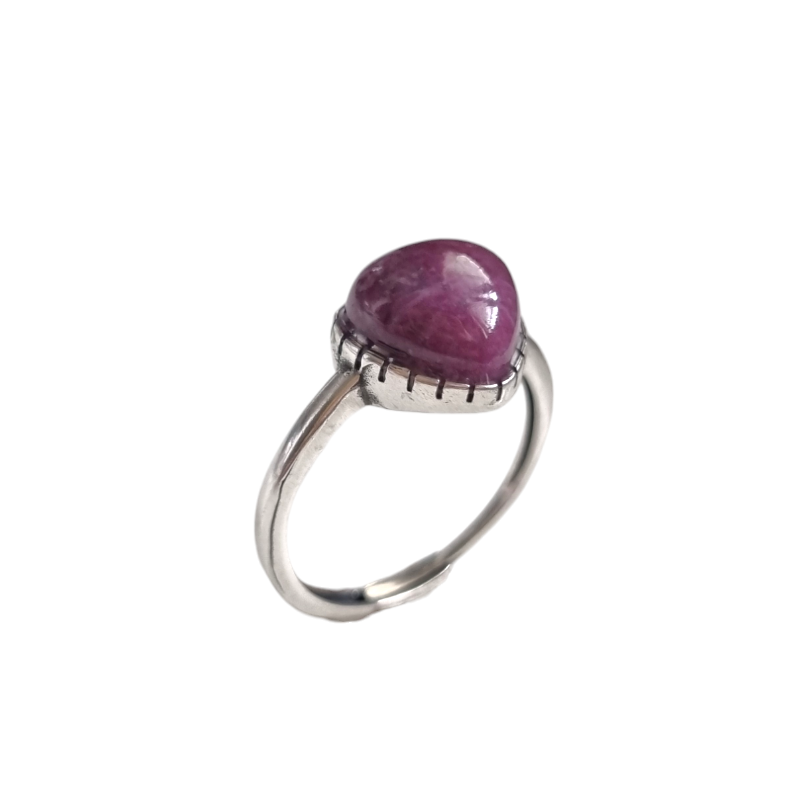 Ruby Heart Ring