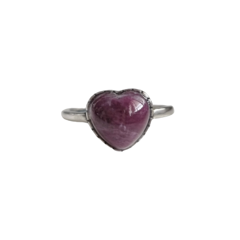 Ruby Heart Ring