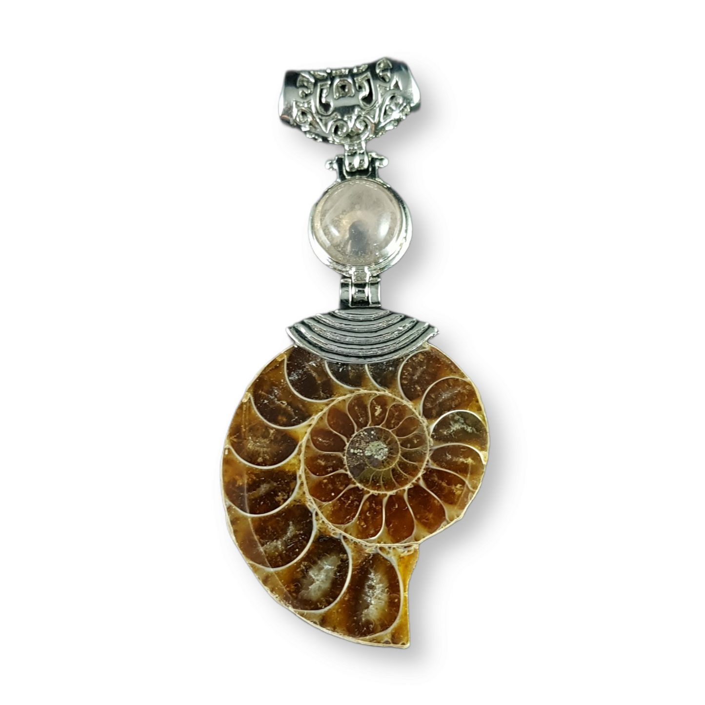 Ammonite Pendant Special Bead