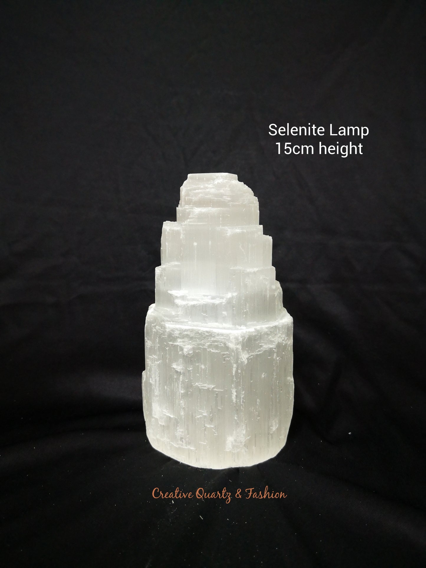 Selenite Lamp Small